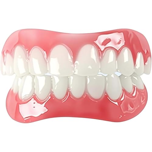 Snap on Veneers Teeth for Women and Men, Temporary Dentures False Teeth, Nature and Comfortable