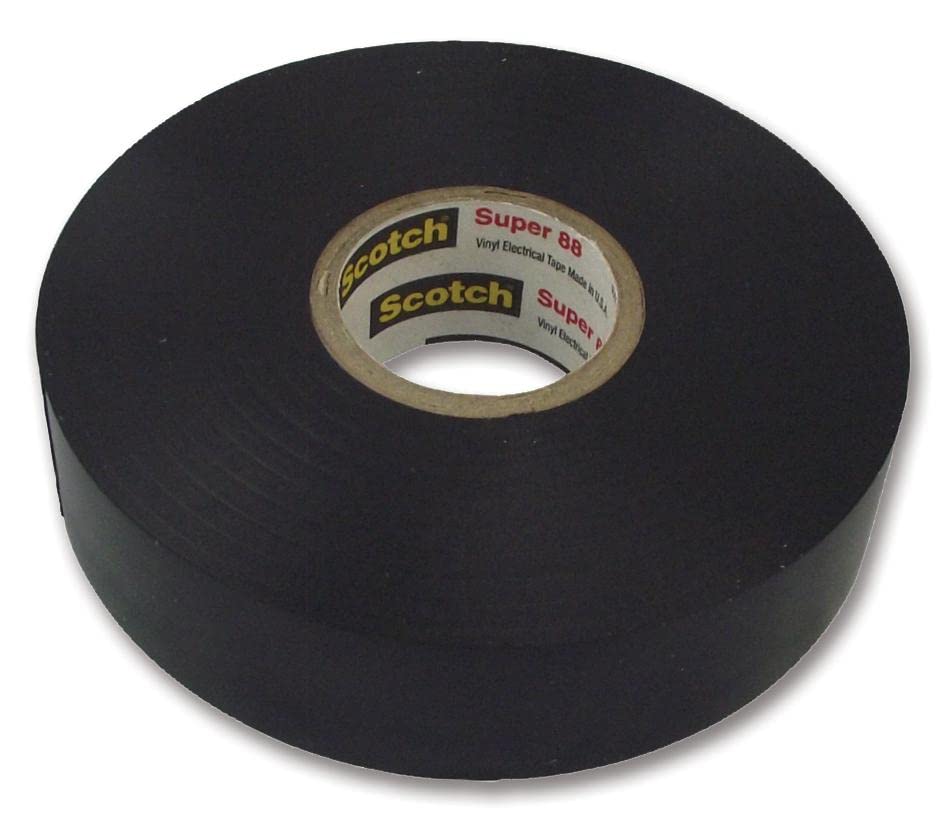 Elektrisches Isolierband, PVC, 32,9 x 38,1 mm, elektrisches Isolierband, 1 Stück, Super 88 38 mm