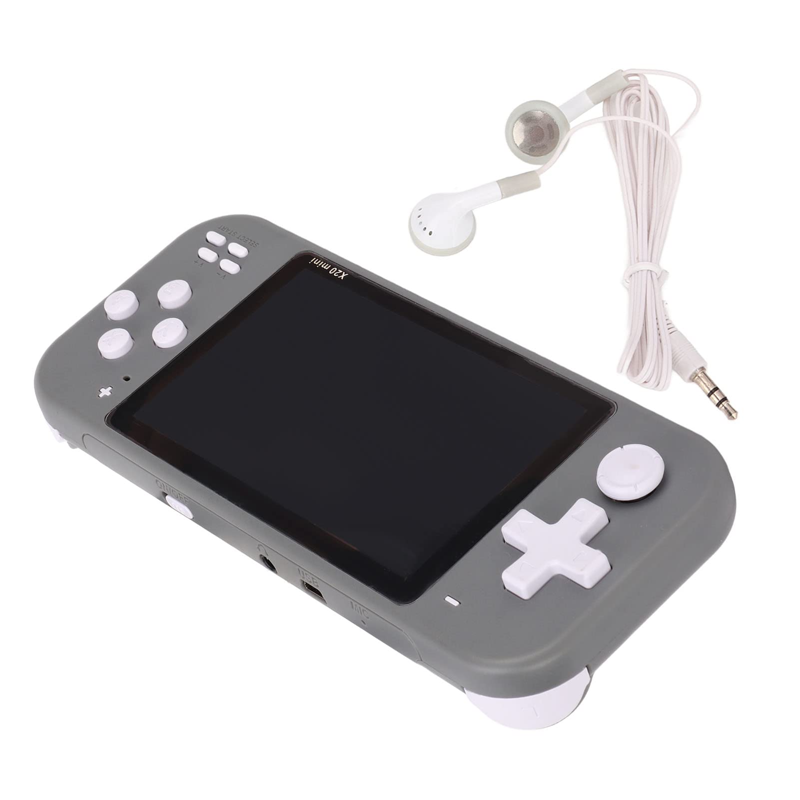 Console Portatile Retrò Videogioco Portatile con Batteria 1500mAh Incorporata e Schermo da 4,3 Pollici per Bambini e Adulti