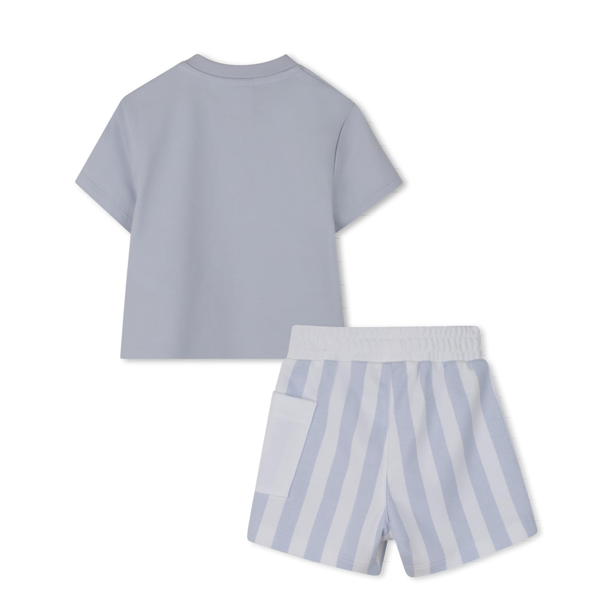 BOSS T-Shirt + Shorts Baby Boys, Blau