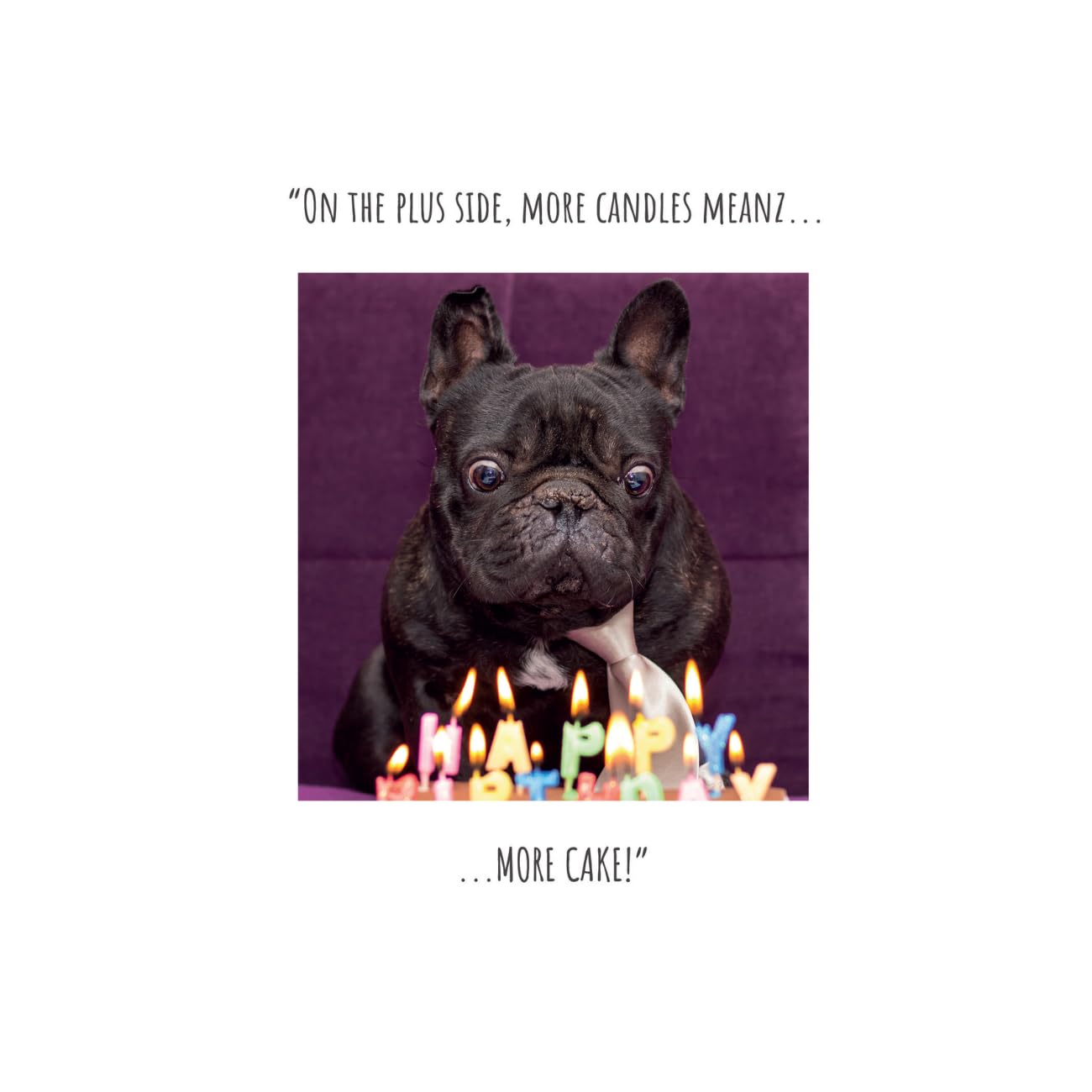 Click, Like & Share Birthday Card for Her, On The Plus Side, More Candles Meanz… More Cake! Female Birthday Card, Funny Birthday Card for her
