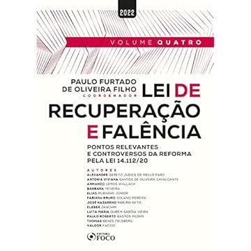 Capa do livro LEI DE RECUPERAÇÃO E FALÊNCIA: PONTOS RELEVANTES E CONTROVERSOS PELA LEI 14.112/2020 - 1ª ED - 2022 - VOL 4: Volume 4