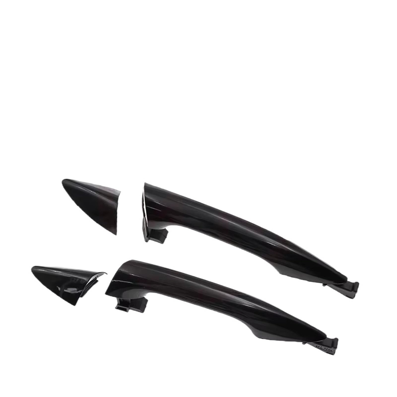 Qjahxkf Rear Pair Replacement Exterior Door Handles Outer Outside Exterior Door Handle 826513X000 826613X000 836513X000 836613X000 For Hyundai For Elantra 2011-2016 Outer Handle(Rear Pair)