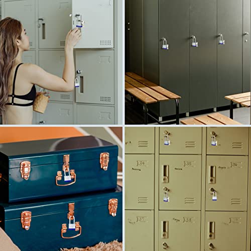 Aosrum Lock Outdoor Padlocks Gate Padlock Of 12 Packs Heavy Duty Padlocks For Outdoor Use Large Padlock For Outdoor #TOP7