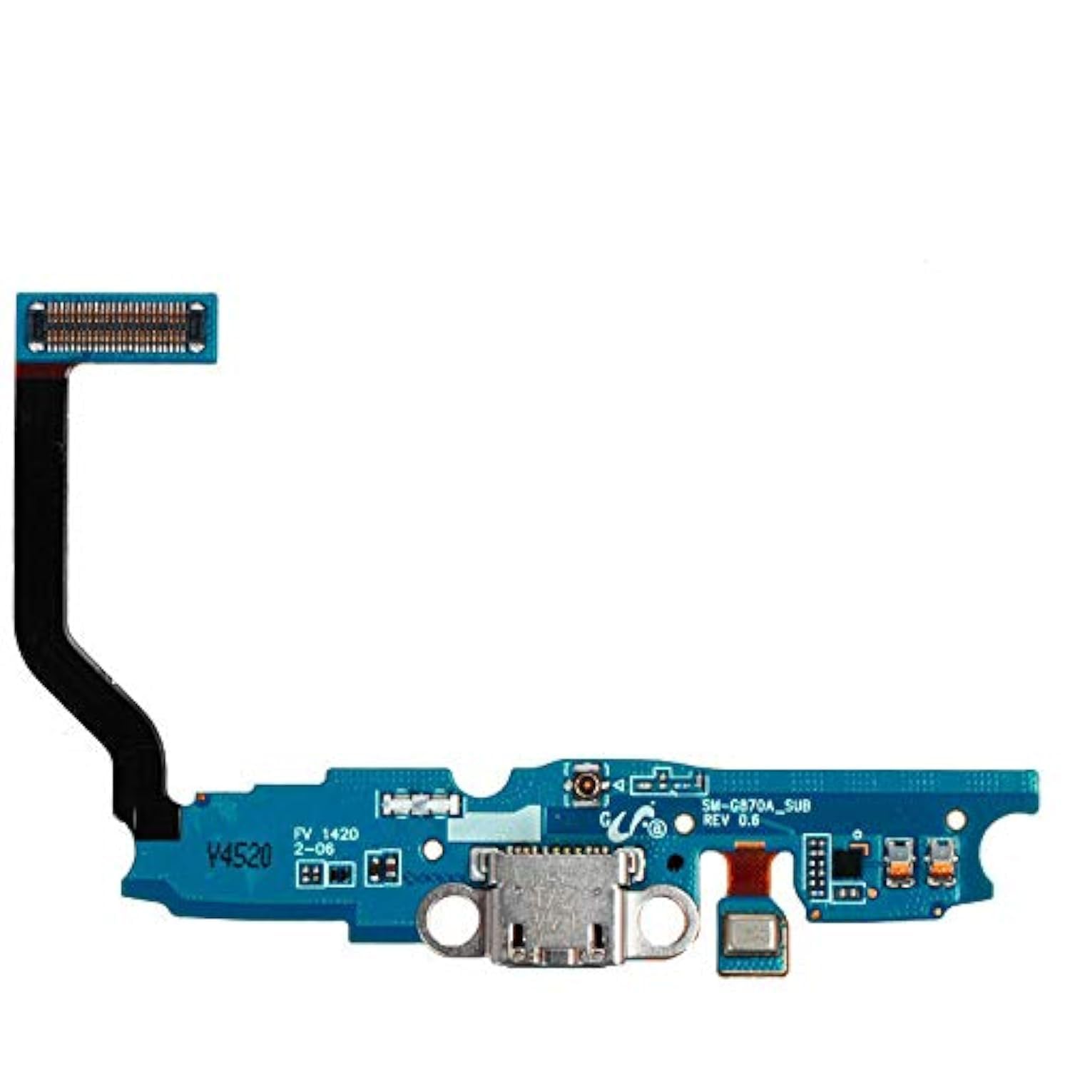 USB Charging Port Connector Flex Cable Replacement Part for Samsung Galaxy S5 Active AT&T G870A