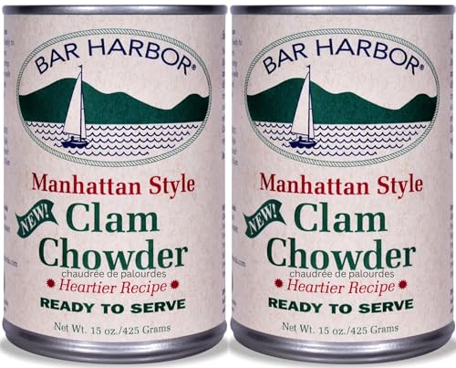 VALUBNDL - VALUBNDL: BAR HARBOR - All Natural Seafood - Canned Food Soup - Custom VALUBNDL Branded (2 PACK, CLAM CHOWDER)