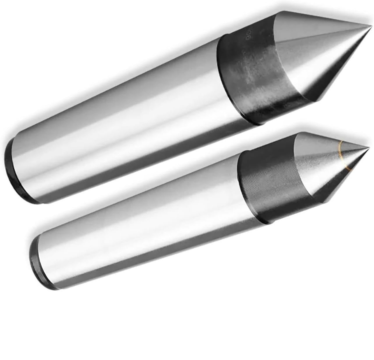 Precyzyjny, stały wypychacz centralny do szlifierki tokarskiej - Kompatybilny z narzędziami stożkowymi MT2, MT3, MT4 - z końcówką aluminiową(MT4-12mm)