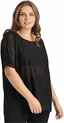 Camiseta Feminina Sobre legging Tapa Bumbum Plus Size Fitness