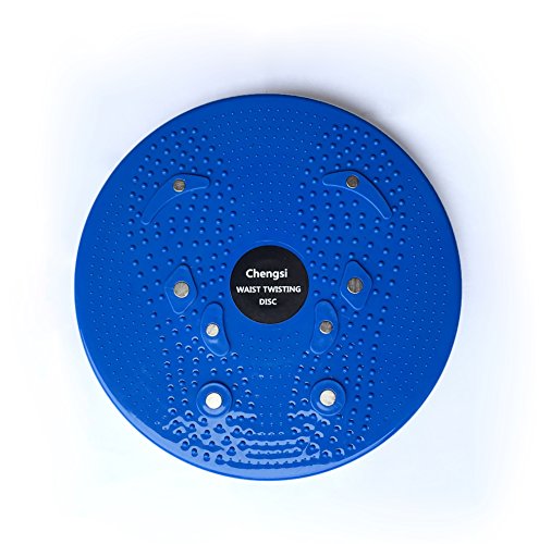 chengsi Twisting Waist Disc Bodytwister Ankle Body Aerobic Exercise Foot Exercise Fitness Twister Magnet Balance Rotating Board Blue nyp01lan