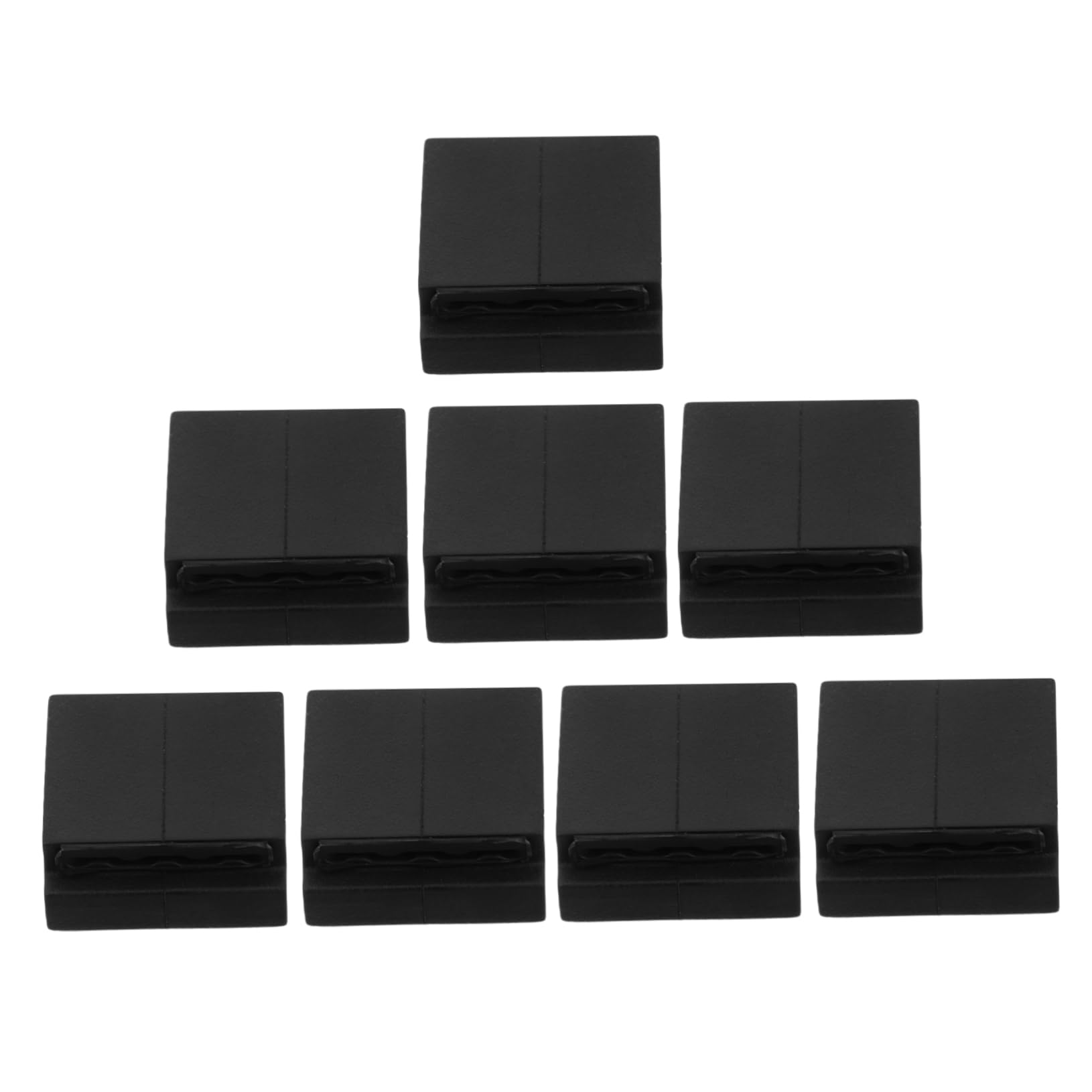 Hemoton Guitar Plectrum Holder for Headstock 8pcs Silicone Ukulele and Bass Pick Clip Display Holder for Musicians