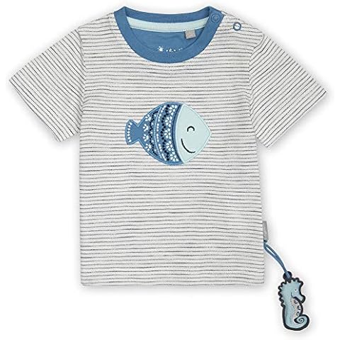 Sigikid Camiseta Bebé de Algodón Orgánico con Pez Cover