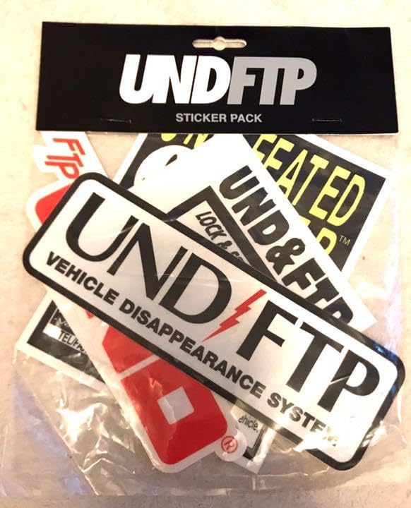 undefeated dunk ai1 非売品　ステッカー　本 Amazon.co.jp: UNDEFEATED undefeated FTP ステッカー セット : おもちゃ