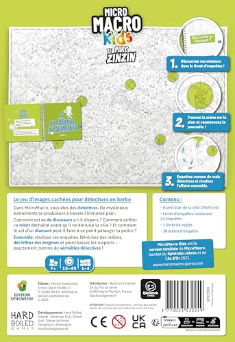MicroMacro Kids - Zinzin Park - French Version, Multicolored, 275mm x 192mm x 37mm - Image 2