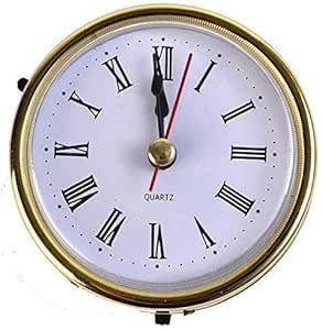 65mm Classic Iron Clock Crafts Quartz Movement Round Lighting Clocks ...