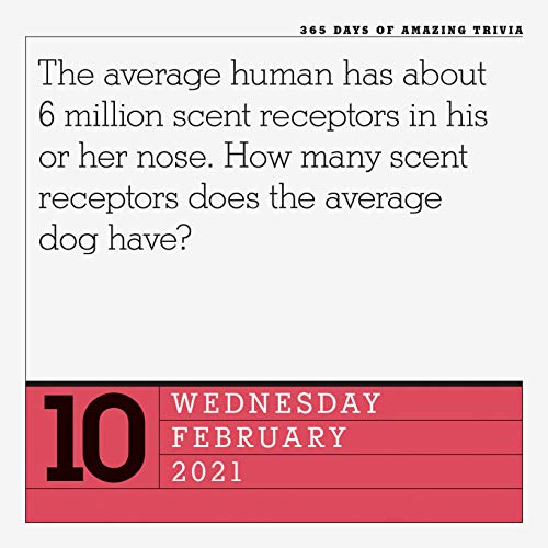 365 Days of Amazing Trivia! Page-A-Day Calendar 2021 - Image 4