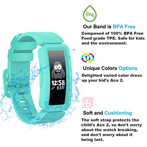 TopPerfekt - Cinturino Compatibile con Fitbit Ace