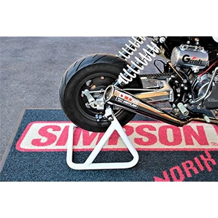 Amazon ミニモト モンキーダックスミニメンテナンススタンドリヤ用ホワイト バイク工具 メンテナンス 車 バイク