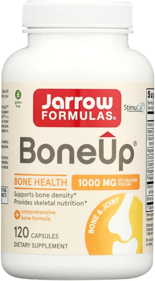 Jarrow BoneUp, 1,000mg Calcium Per Day, 120 Capsules