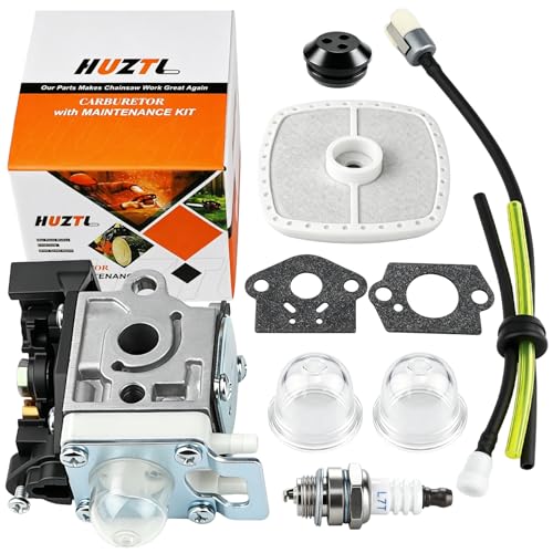 Carburetor for ECHO GT225 GT225i GT225L PAS225 PE225 PPF225 SHC225 SRM225 SRM225U Trimmer with Repower Maintenance Kit Spark Plug by HUZTL