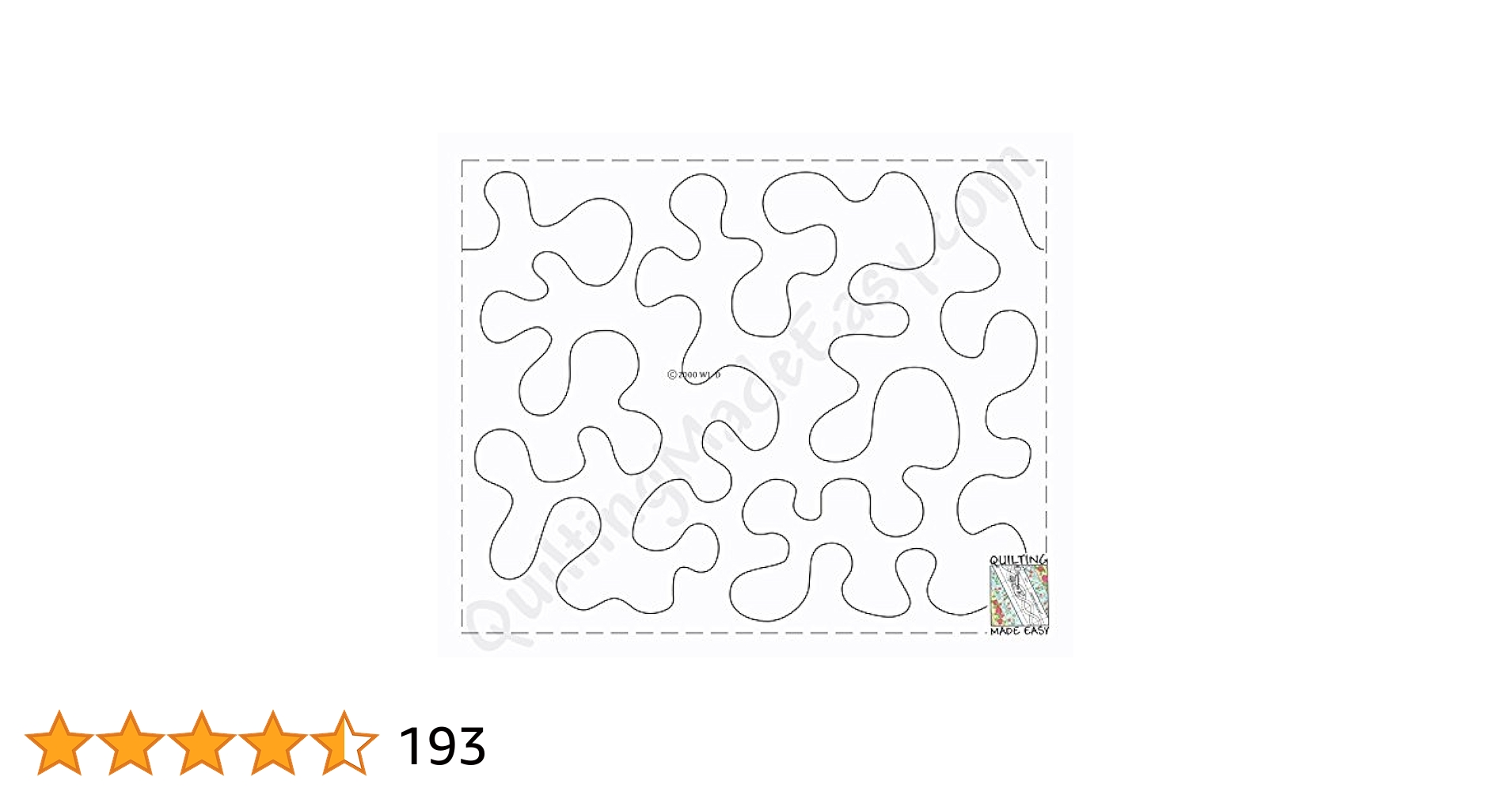 amazon-com-stipples-made-easy-301-large-stipple-arts-crafts-sewing for Printable Stippling Patterns For Quilting Free Amazon.com: STIPPLES MADE EASY #301 Large Stipple : Arts, Crafts & Sewing for Printable Stippling Patterns For Quilting Free