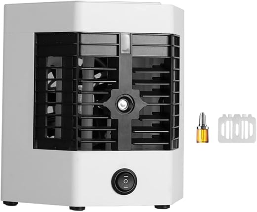 TOTMOX 5V 12W Portable Air Conditioners, Personal Mini Air Cooling Fan for Car Room, Evapoive Air Cooler Air Conditioners ...