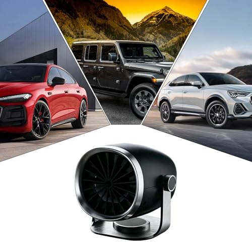 Araba Isıtıcısı,2'si 1 Sis Giderici ve Vantilatör | Tak Çalıştır Hızlı Ön Cam Isıtıcısı - Kış Soğuk Hava için Kamyon ve SUV Araçları Cam Buhar Giderici Isıtma Soğutma