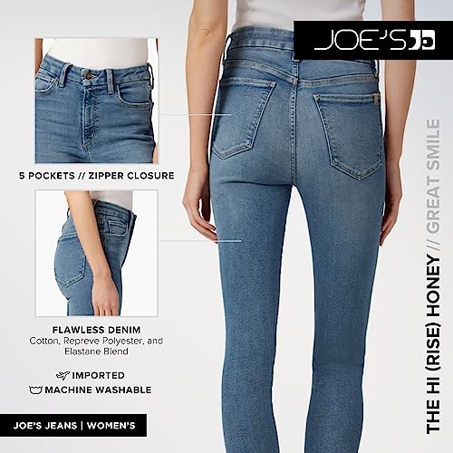 Joe's Women's The Snapback Hi Honey Skinny Ankle4