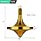 CHEETOP Stainless Steel Spinning Top, Premium Exquisite Perfect Balance Well Made Metal Desk EDC Little Fidget Toy, Spin Long Time Over 6 Minutes, Great Value (Bronze, Small Diameter 24mm)