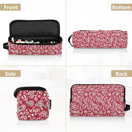 Bolsa organizadora portátil para herramientas de cabello con tapete resistente al calor para planchas y rizadores miniatura 5