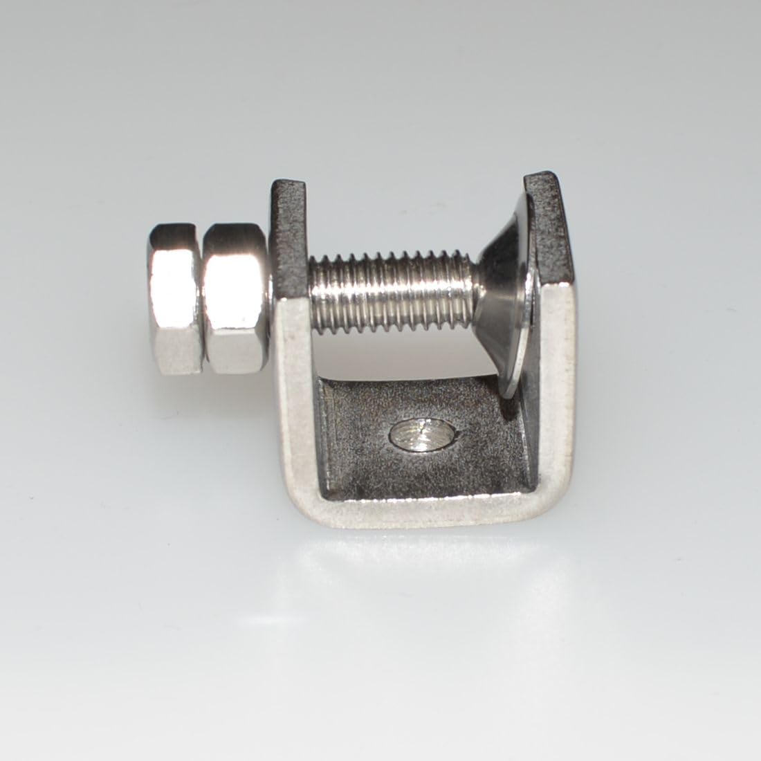 304 Stainless Steel C Claps Wide Jaw Opening Tiger Clap With Hanging Ring Bolts(Hanging Ring