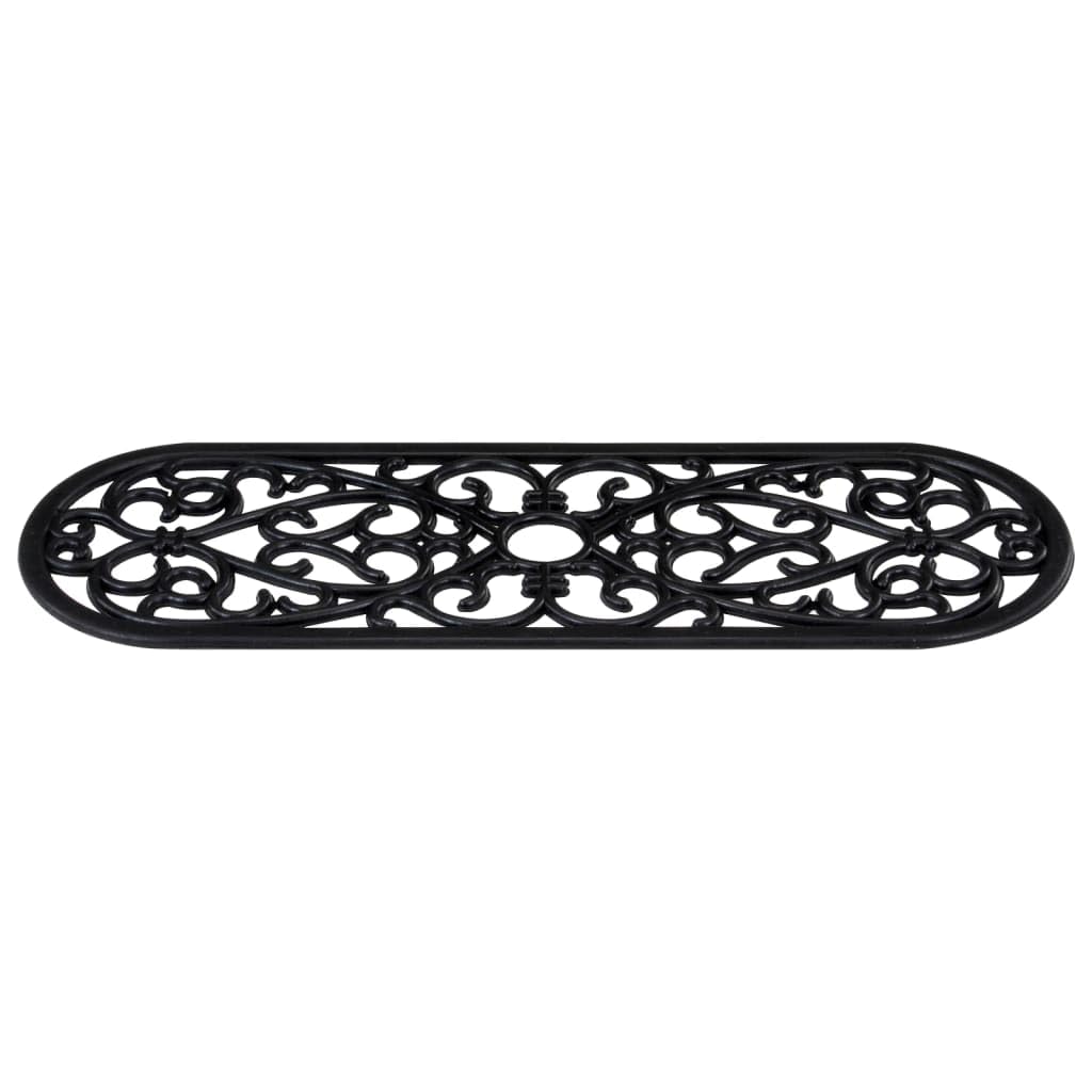 Alfombrillas de Escalera de Goma 5 uds 25x75 cm, Alfombras Antideslizantes, Alfombras De Escalera, Escalera Decoracion, Alfombra De Peldaños De Escalera - 155632