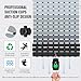 MBOSS Bath Tub Shower Mat Non Slip Bathtub Mats for Bathroom Shower Floor Mat Bath Mats for Shower Tub Anti Slip Shower Mat with Drain Hole and Large Suction Cups (Gradient Grey, 27.5 X 15.7 Inch)
