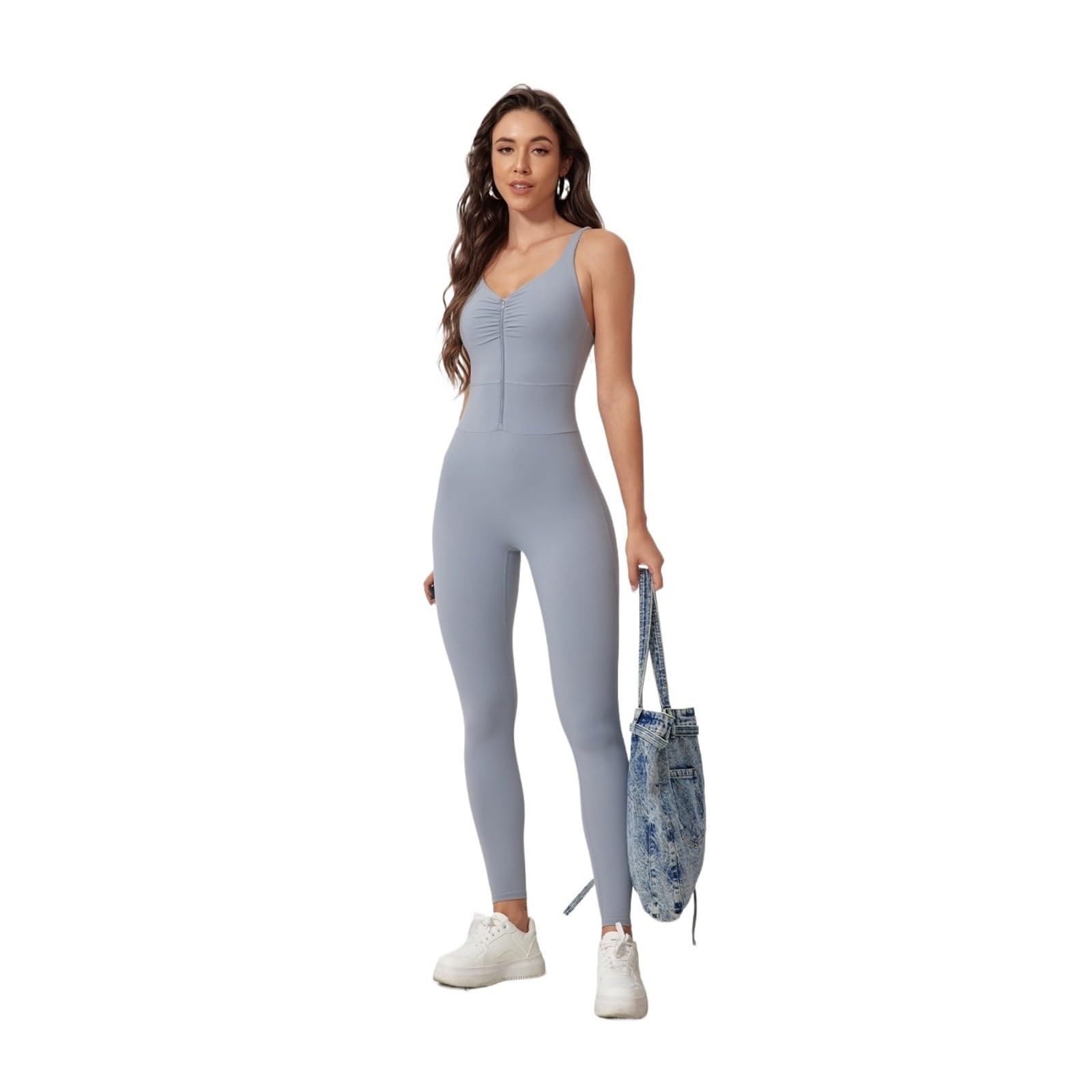 Body de Yoga sin Espalda Traje De Yoga Una Pieza For Mujer, Ropa Deportiva para Yoga