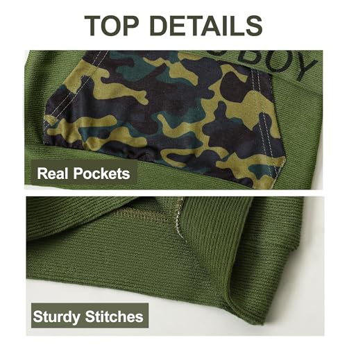 Toddler Boy Clothes Daddys Boy Baby Outfits Long Sleeve Hoodies + Pants 2Pcs Sweatsuit Set 1-6T4