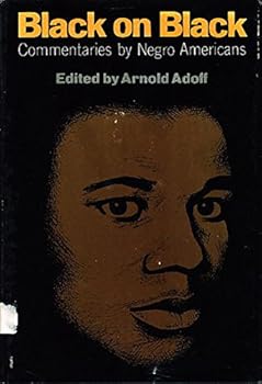 Hardcover Black on Black; Commentaries By Negro Americans Book