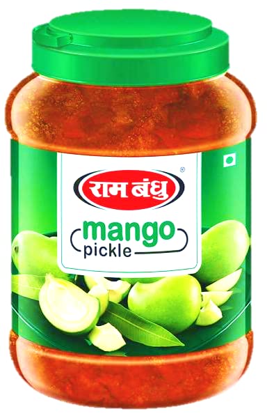 Unique Ram Bandhu Mango Pickle 1Kg Jar Unique