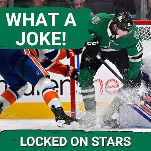 Dallas Stars Win Streak Snapped by Islanders 3-2: NHL's SHOCKING Review Overturns Game Tying Goal Podcast Por  arte de portada