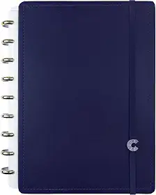 Caderno Inteligente, Médio, Intense Blue, 190x255 mm, 80 Folhas
