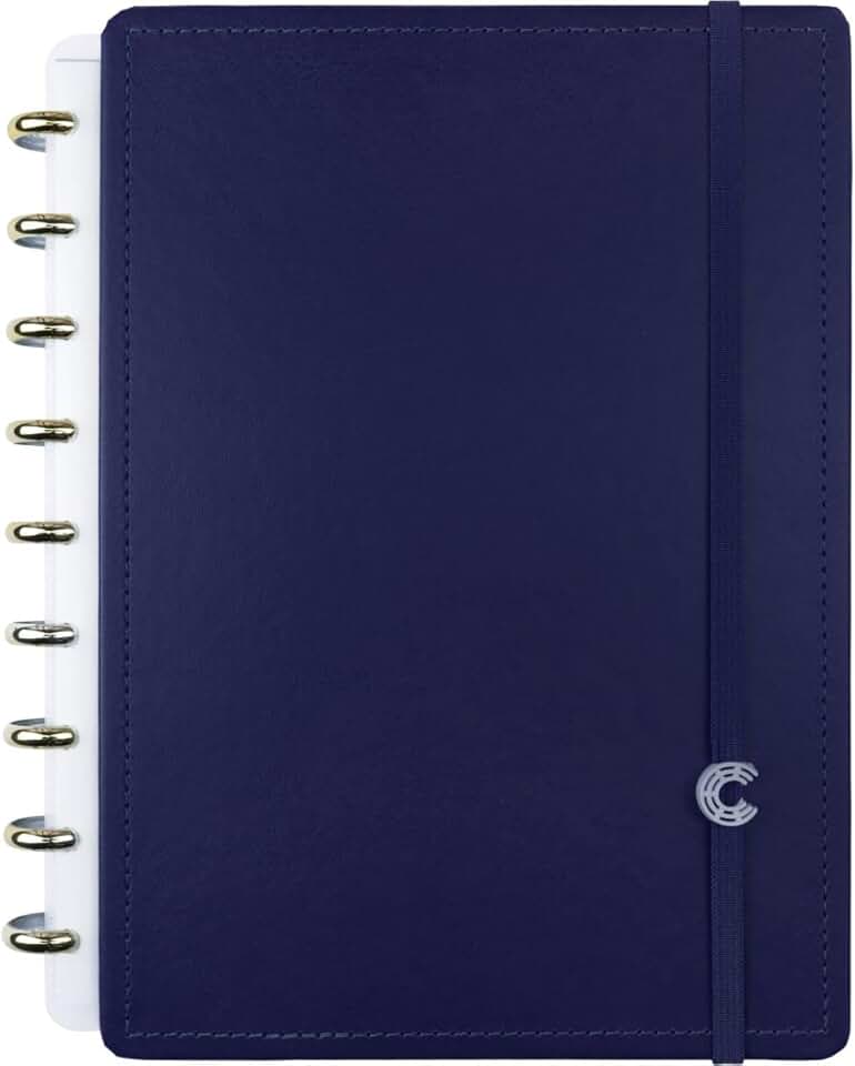 Caderno Inteligente, Médio, Intense Blue, 190x255 mm, 80 Folhas