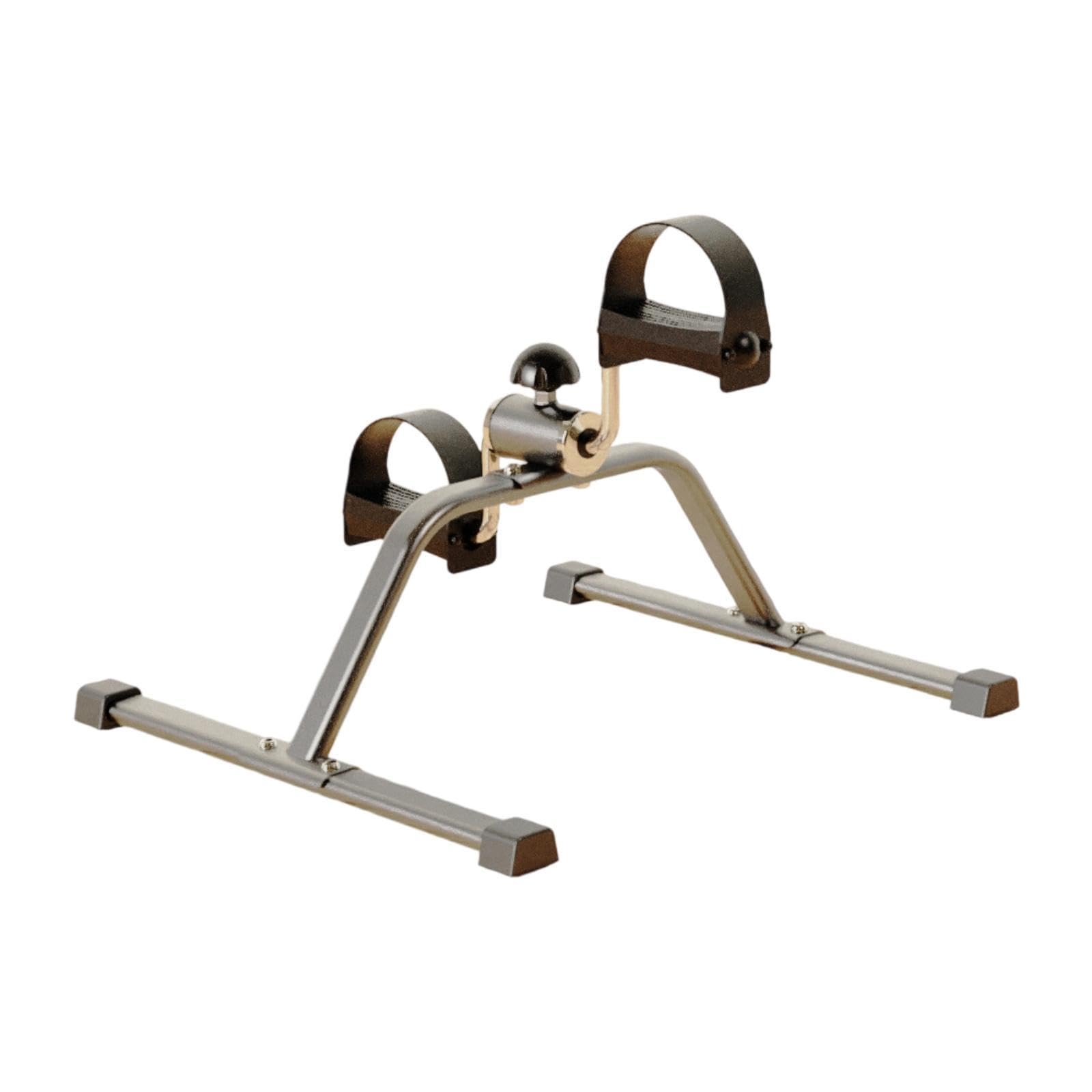 Machine à Pédales pour Exercices Des Jambes Vélo Miniature D'Intérieur avec Résistance Ajustable, Noir
