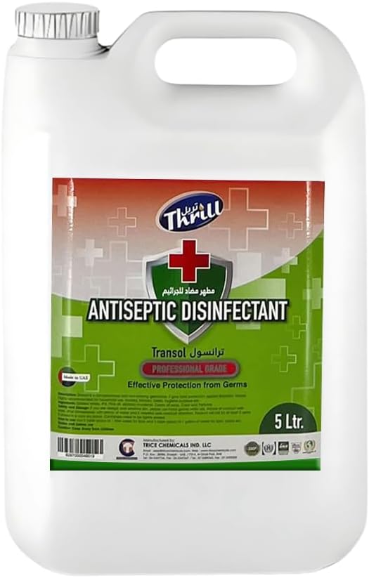 Thrill Transol Professional Antiseptic Disinfectant 5L – Advanced Formula for Effective Disinfection and Hygiene