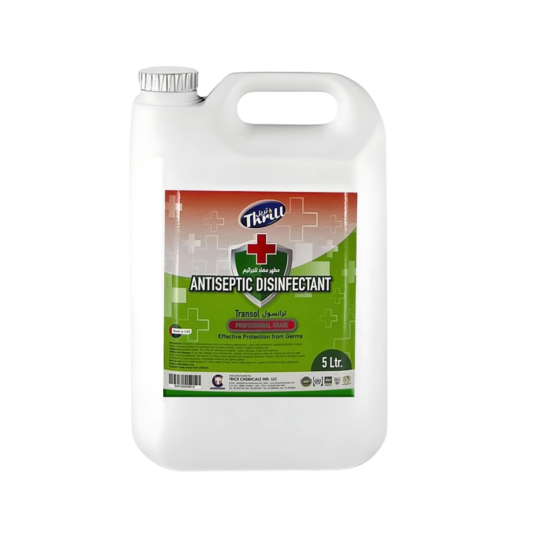 Thrill Transol Professional Antiseptic Disinfectant 5L – Advanced Formula for Effective Disinfection and Hygiene