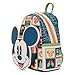 Loungefly Disney Mickey and Minnie Holiday Mini Backpack