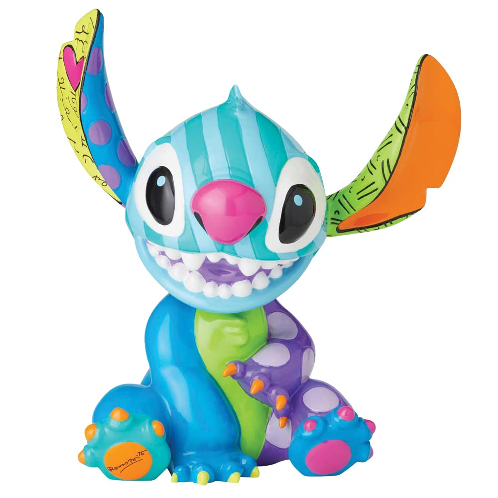 Disney Britto スティッチ フィギュア セット Amazon.com: Enesco Disney Britto Lilo and Stitch Big Figurine, 14