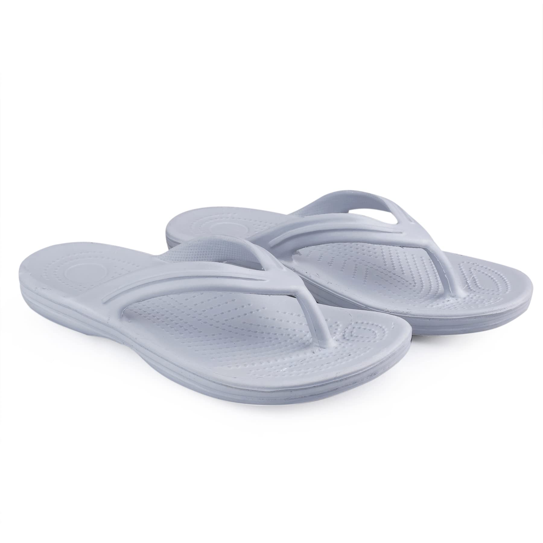 Carrito Slipper For Womens Flip Flops House Slides Home Bathroom Clogs Massage Outdoor (Grey, numeric_4) (B0C5D6QH4P) Amazon Price History, Amazon Price Tracker