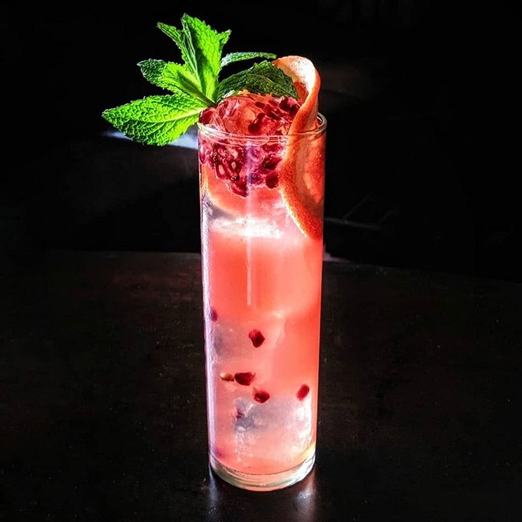 Szklanki Highball Okulary, Kubek szklany, Ołowiu Bezpłatne Okulary do picia Tumblery do napojów Mieszanych, Woda, Juice Piwo, Koktajl (2 szt) Szklanki do wody Szklanka barowa