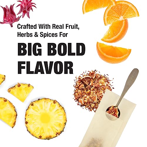 Tiesta Tea 87056 Top 8 Favorites Sampler Set, Up To 80 Cups, High To No Caffeine, Hot & Iced Tea thumb #4