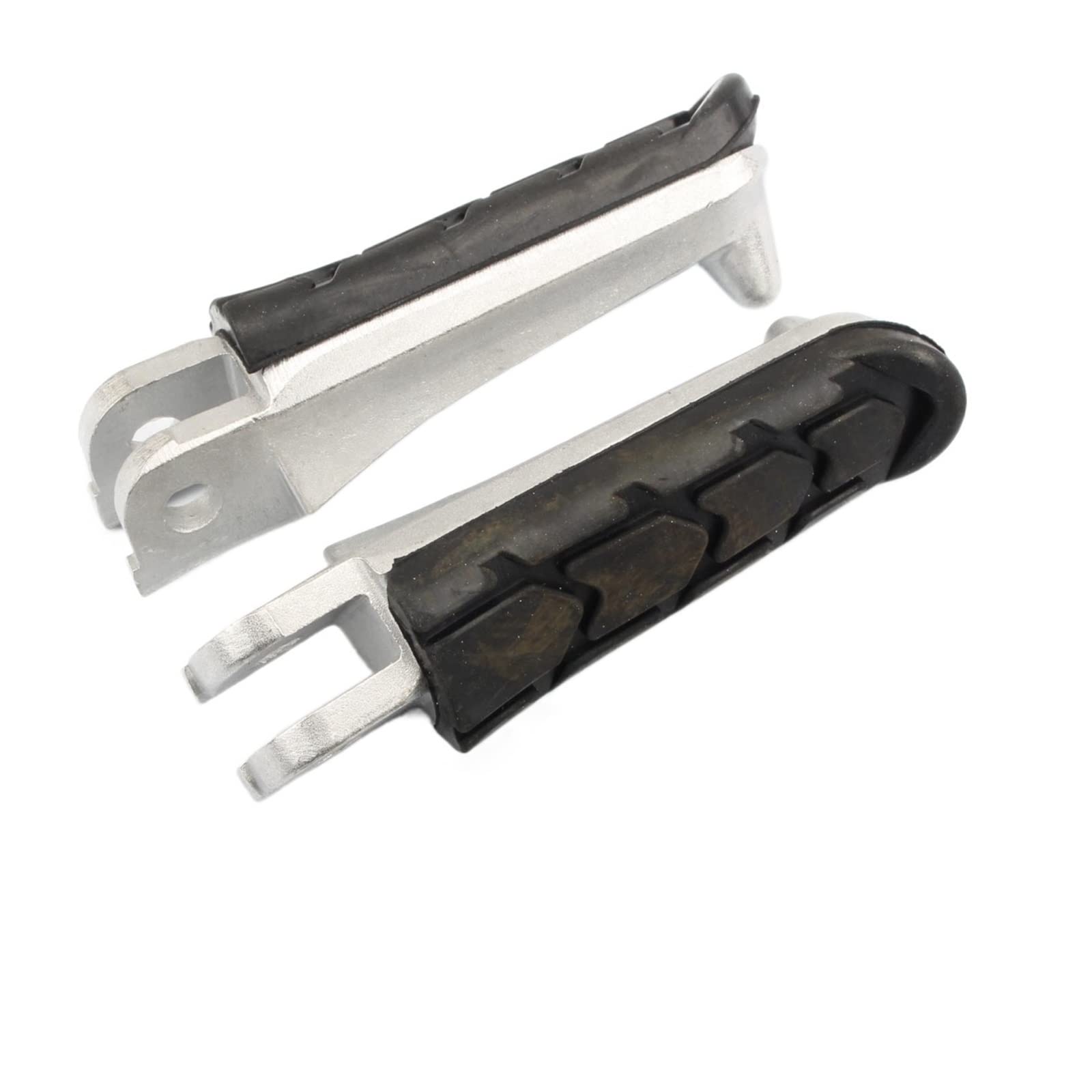 Motocicleta Estriberas para CB250 CB600F CBR600F para Hornet 250 para Hornet 600 NC700 Estriberas Negras Motocicleta Estriberas Delanteras Pedales Reposapiés Pegs Pie