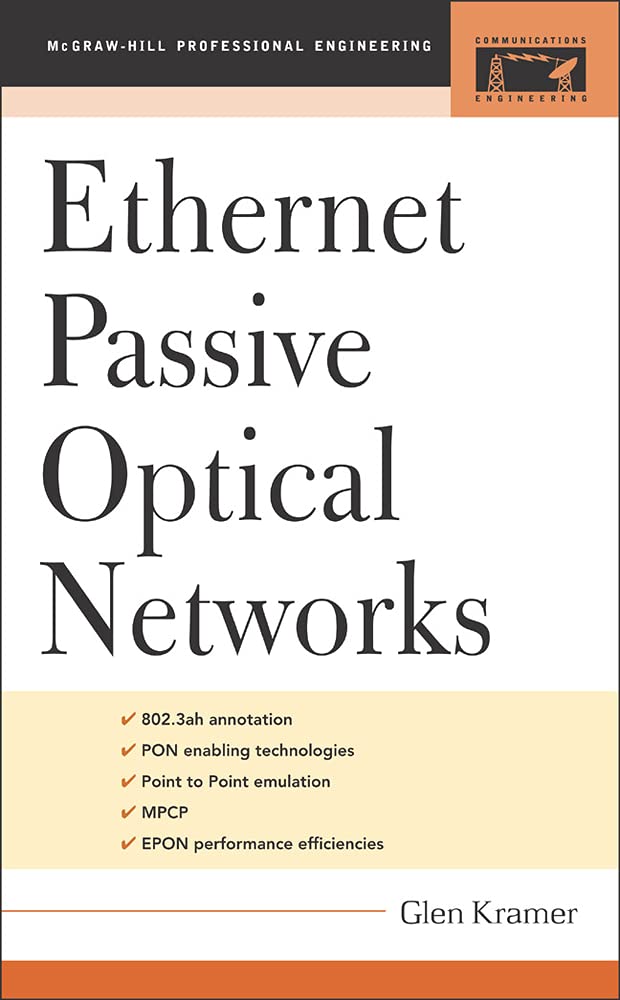 Buy Ethernet Passive Optical Networks — BookShops.in