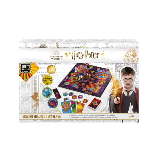 Cartamundi Harry Potter Skiving Snackbox Scavenge Board Game, Calling All Harry Potter Super-Fans! For 2 to 4 Players